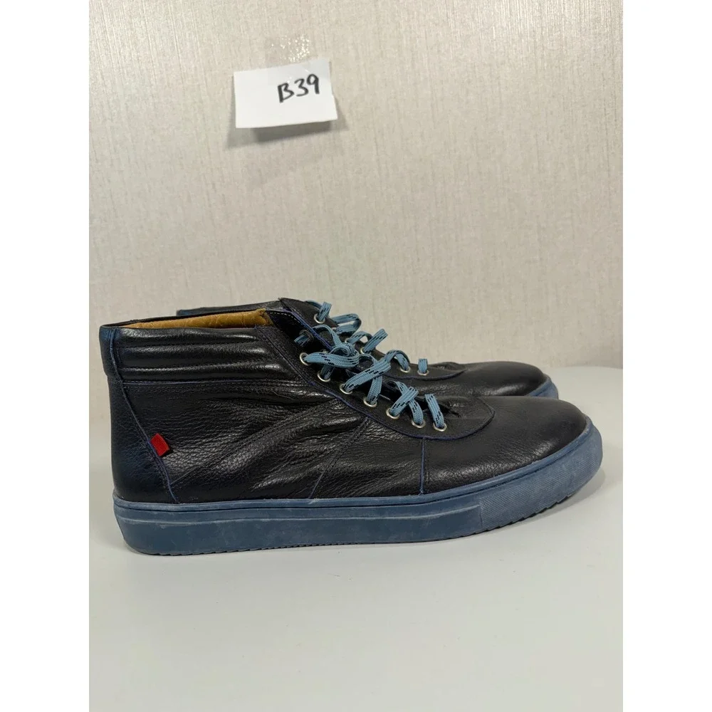 Marc Joseph New York handcrafted leather men's sneakers Made in Brazil size 12‎